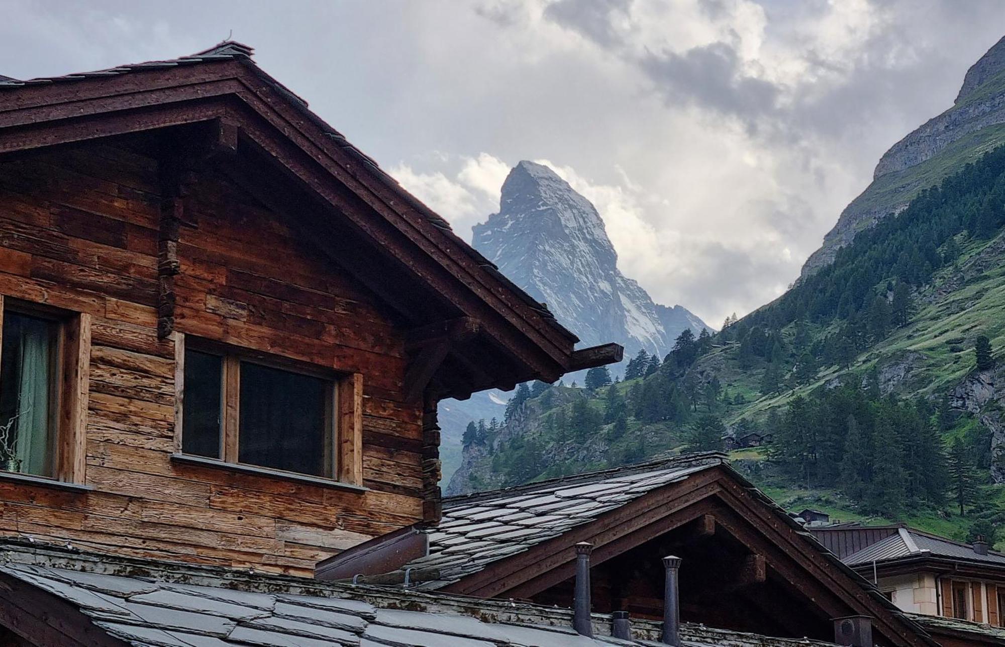 Ferienwohnung Dent Blanche Zermatt Exterior foto